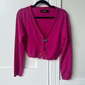 Versace Fuchsia Women's Cardigan